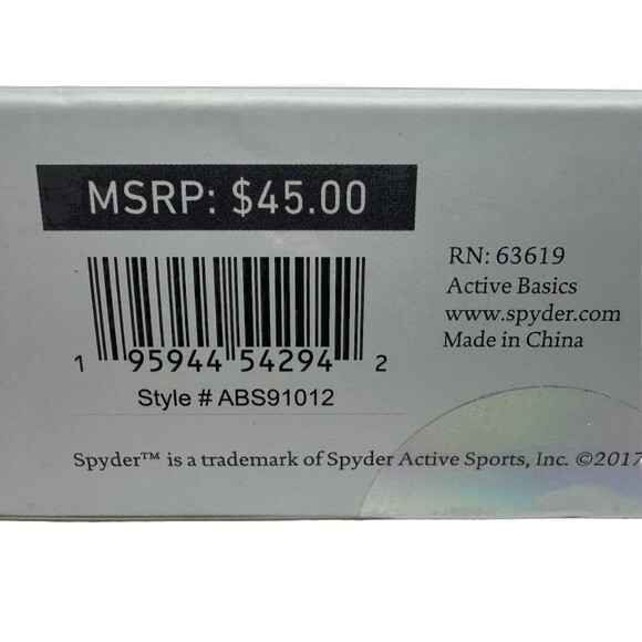 SPYDER Men’s Boxer Briefs Large Performance Nylon Fly Front Mesh 3 pair New - Picture 7 of 7